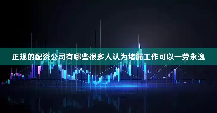 正规的配资公司有哪些很多人认为堵漏工作可以一劳永逸
